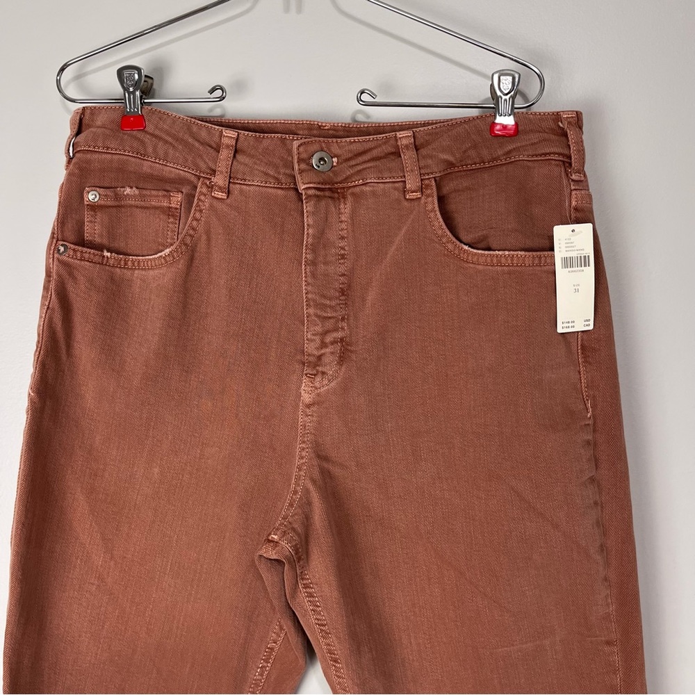 Anthropologie NWT  Pilcro The Vintage Straight Jeans Size 31 High Rise, $148 - Picture 13 of 16